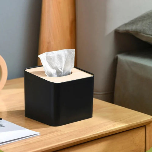 Boîte mouchoirs bambou écologique | Durable naturelle zéro déchet design | Verdyo