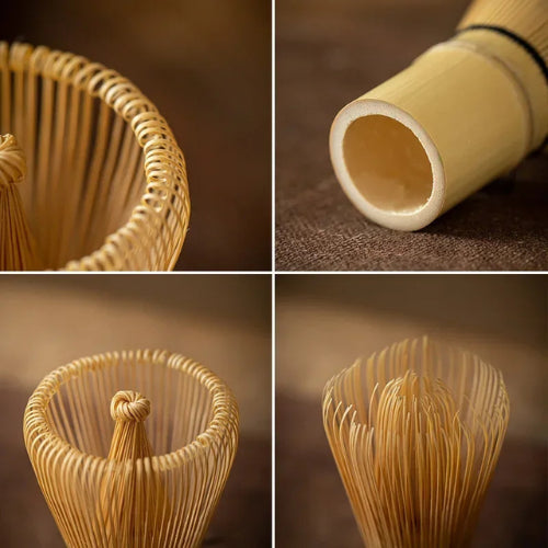 Service à thé japonais en bambou | Set complet pour matcha, design traditionnel et naturel - Verdyo