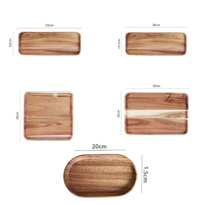 Plateau acacia style scandinave | Multi-usages durable écologique naturel | Verdyo