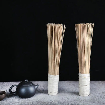 Brosse wok fibres coco naturelles | Manche bambou écologique zéro déchet | Verdyo