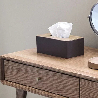 Boîte mouchoirs bambou écologique | Durable naturelle zéro déchet design | Verdyo
