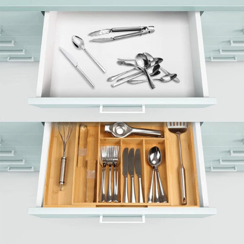 Range-couverts ajustable en bambou | Extensible 5 à 7 compartiments, design éco-responsable - Verdyo_
"Range-couverts ajustable en bambou"
"Accessoires cuisine durables"
"Produits écoresponsables pour rangement"
"Bambou naturel pour organisation"
"Range-couverts extensible 5 à 7 compartiments"
"Rangement couverts design éco-responsable"
"Alternative écologique aux plastiques"
"Cadeau idéal pour amateurs de décoration"
"Organisation cuisine pratique et durable"
"Solutions zéro déchet pour rangement"
