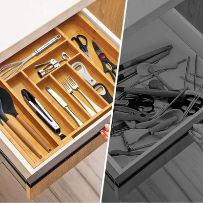 Range-couverts ajustable en bambou | Extensible 5 à 7 compartiments, design éco-responsable - Verdyo_
"Range-couverts ajustable en bambou"
"Accessoires cuisine durables"
"Produits écoresponsables pour rangement"
"Bambou naturel pour organisation"
"Range-couverts extensible 5 à 7 compartiments"
"Rangement couverts design éco-responsable"
"Alternative écologique aux plastiques"
"Cadeau idéal pour amateurs de décoration"
"Organisation cuisine pratique et durable"
"Solutions zéro déchet pour rangement"