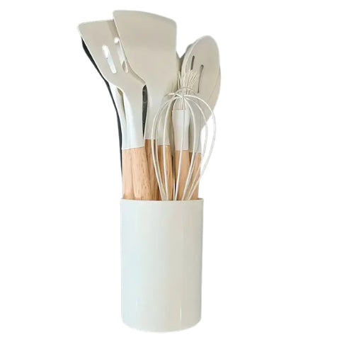 Set d’ustensiles de cuisine en silicone | 12 pièces, résistants a la chaleur, design colore - Verdyo_
"Set d’ustensiles de cuisine en silicone"
"Ustensiles de cuisine résistants à la chaleur"
"Accessoires cuisine durables et colorés"
"Produits zéro déchet pour cuisine"
"Silicone alimentaire sans BPA"
"Set de 12 ustensiles de cuisine"
"Ustensiles de cuisine polyvalents"
"Cadeau idéal pour amateurs de cuisine"
"Design moderne pour ustensiles de cuisine"
"Alternative écologique aux ustensiles plastique"