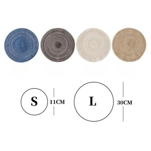 Sets de table ronds en lin | Antiderapants, lavables, style naturel - Verdyo_
"Sets de table ronds en lin"
"Accessoires table antidérapants"
"Produits écoresponsables pour table"
"Décoration de table naturelle"
"Sets de table lavables et durables"
"Lin naturel pour décoration"
"Protection de table élégante"
"Cadeau idéal pour amateurs de décoration"
"Sets de table style naturel"
"Solutions pratiques pour table"