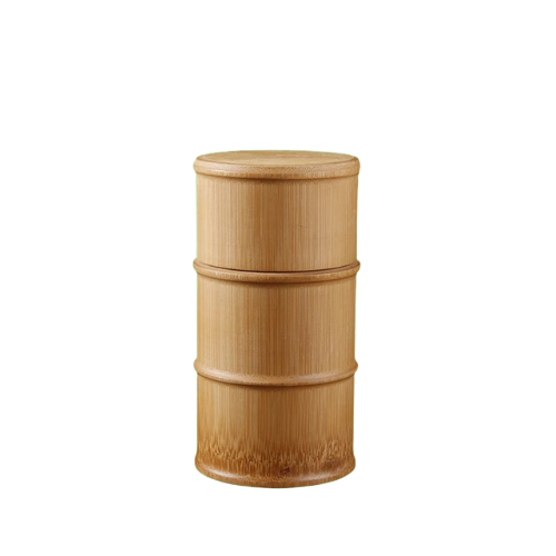 Boîte bambou hermétique 500ml | Rangement écologique zéro déchet naturel | Verdyo