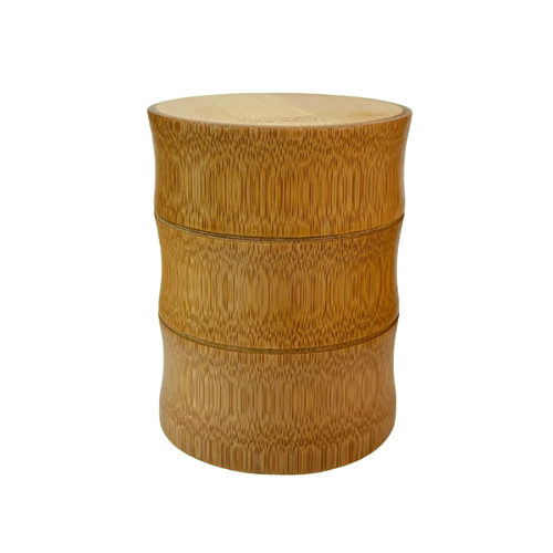 Boîte bambou hermétique 500ml | Rangement écologique zéro déchet naturel | Verdyo